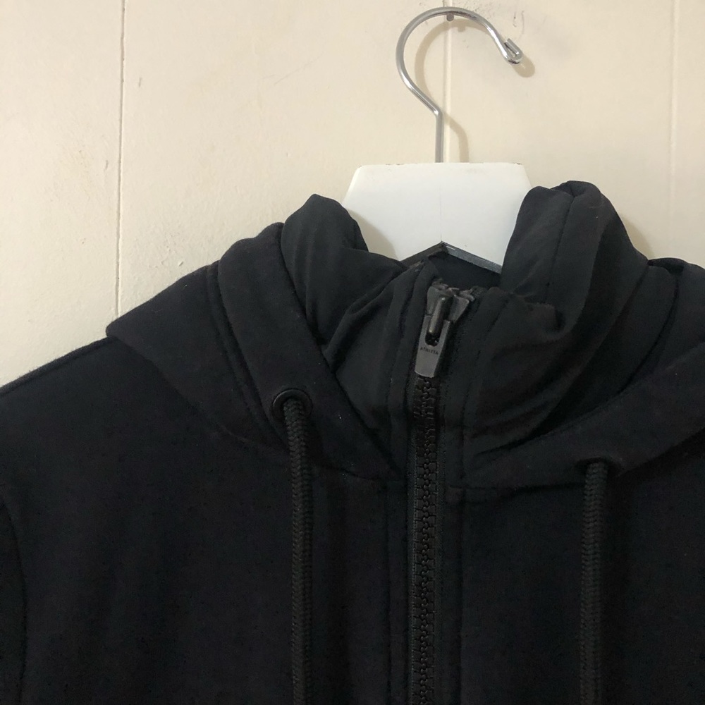 Athleta Victory Primaloft long black hoodie (XXS) - Picture 6 of 10